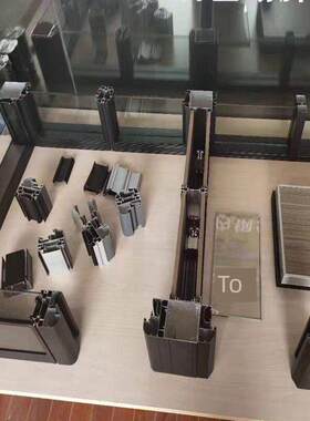 江苏办公室玻璃隔断墙铝合金木门百叶窗隔断成品防火玻璃钢铝隔墙