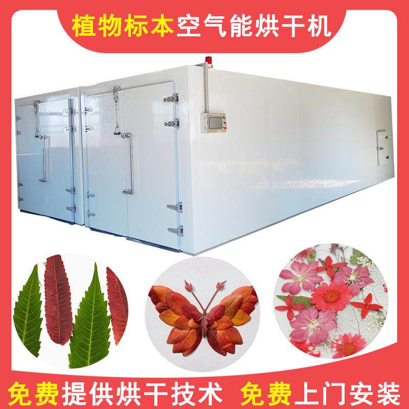 植物标本烘干机空气能花卉带根茎叶植物烘干房整株植物烘干设备