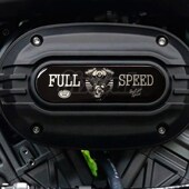 机车 立体3d车贴复古咖啡个性 适用于灰石金吉拉300空滤盒装 饰改装