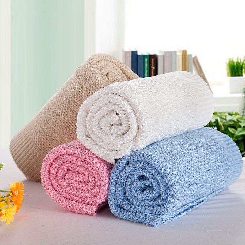 儿童宝宝全棉针织毛毯 新生儿摄影背景布 满月百天拍照垫子道具,床上用品,休闲毯/毛毯/绒毯,淘宝优惠券,粉丝福利购,淘宝优惠卷