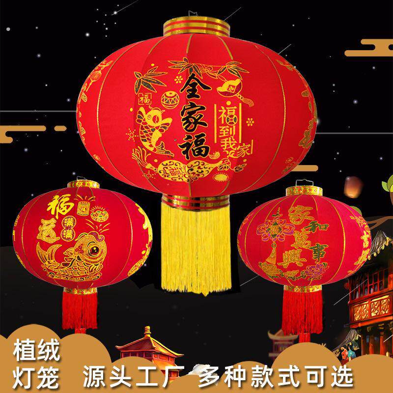 2025新款新年一对户外春节过年大门口庭院阳台吊灯笼挂饰