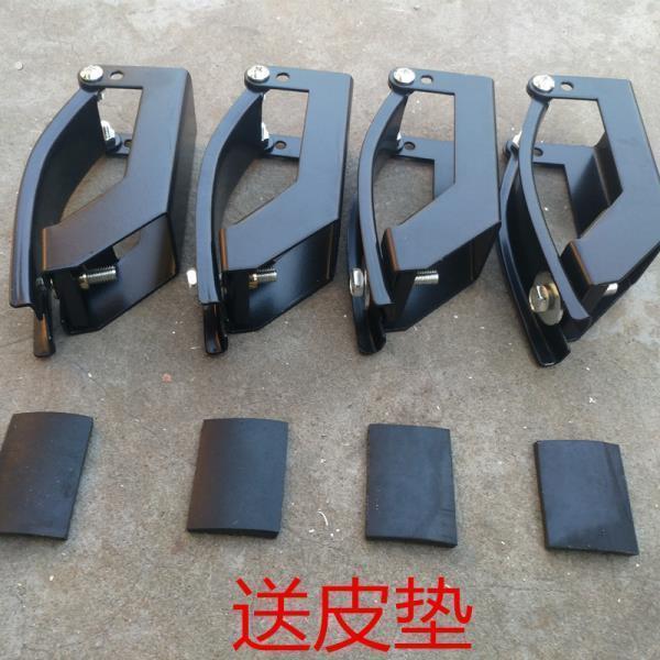 汽车车顶行李架横杆横杠配件通用行李框固定夹扣夹子爪子支架卡扣