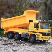 儿童超大号惯性工程车套装 翻斗车男孩玩具小汽车沙滩运输自卸卡车