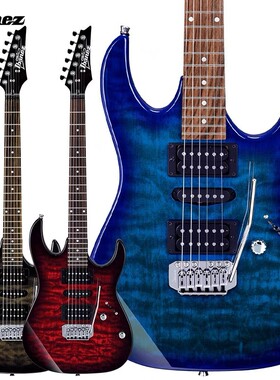Ibanez grx70qa新手入门初学摇滚电吉他 双单双 单摇