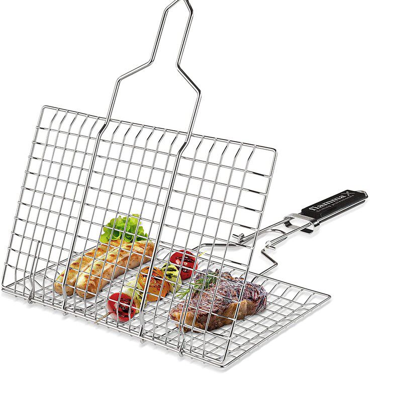 洛摩鼎304不锈钢烤鱼网 烤肉烤鱼夹子网烧烤篦子夹板烧烤工具用品,户外/登山/野营/旅行用品,烧烤网,淘宝优惠券,粉丝福利购,淘宝优惠卷