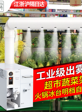 蔬菜加湿器大喷雾保鲜超市风幕柜冰台商用工厂车间大型工业超声波