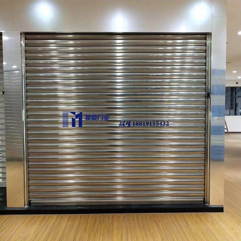 广东广州卷闸门304不锈钢电动防盗卷帘门 玫瑰金色单双层保温平面,全屋定制,庭院门,淘宝优惠券,粉丝福利购,淘宝优惠卷