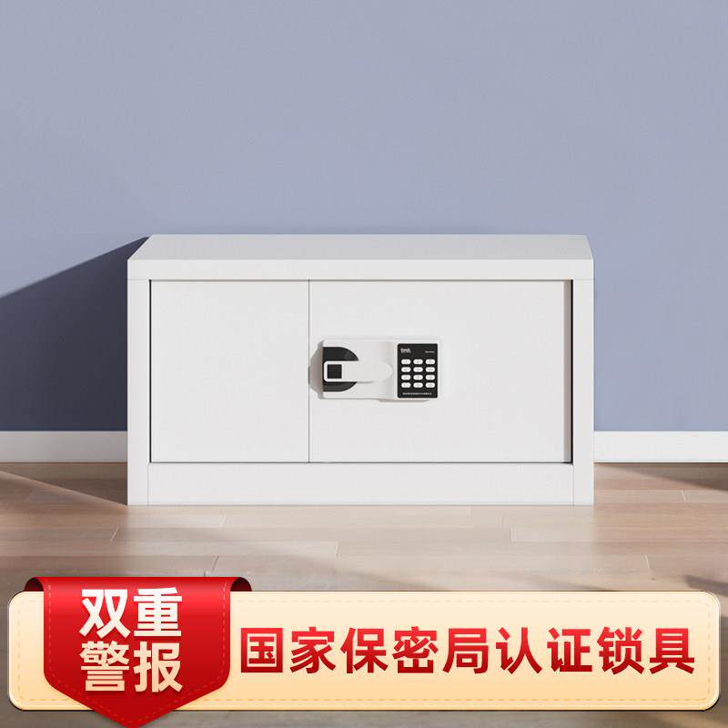 保密柜电子密码锁文件柜办公室矮柜单节顶柜资料柜带锁小保险柜子