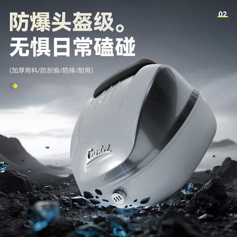 电动车后背尾箱复古摩托车尾箱铃木适用Nsla125后尾箱密码锁收纳