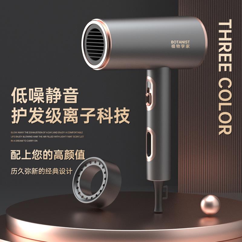 植物学家电吹风机家用负离子护发速干静音大功率高速大风力理髲店