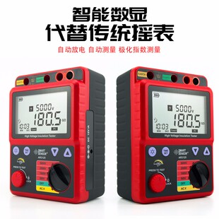 希玛AR3125高精度高压兆欧绝缘电阻测试仪5000V多档位电子摇表5KV