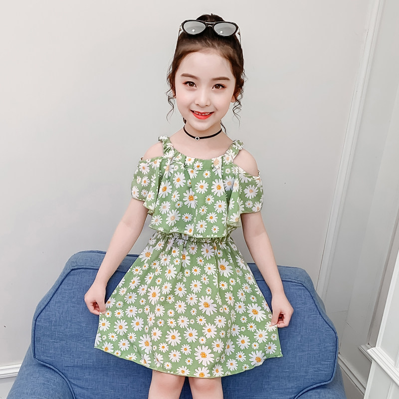 女童连衣裙夏装季2021新款雪纺裙小雏菊吊带公主裙儿童装洋气裙子,童装/婴儿装/亲子装,连衣裙,淘宝优惠券,粉丝福利购,淘宝优惠卷