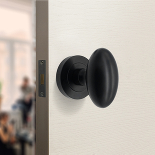 黑色隐藏通道隐形门锁明暗装明装门拉手暗门专用背景墙单面锁