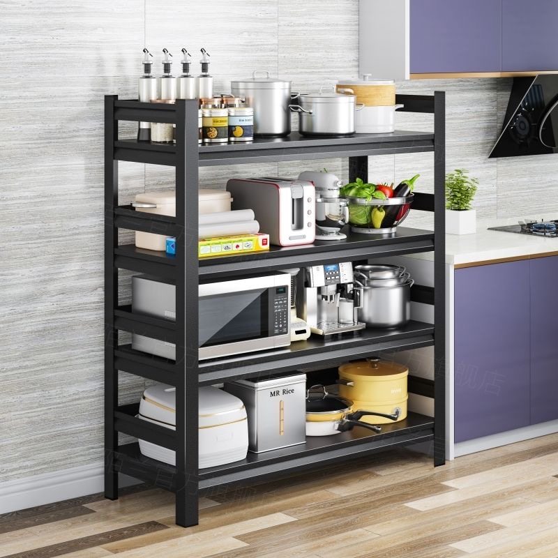 橱柜加厚厨房置物架落地多层家用货架收纳架微波炉架子烤箱储物柜,厨房/烹饪用具,微波炉置物架,淘宝优惠券,粉丝福利购,淘宝优惠卷