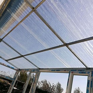 FRP900型玻璃钢采光瓦防腐瓦阳光瓦户外顶板侧板阳光房雨搭车雨棚