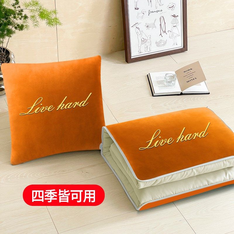 抱枕被子两用四季可用二合一折叠汽车载枕头被办公室午睡空调被,居家布艺,抱枕被,淘宝优惠券,粉丝福利购,淘宝优惠卷