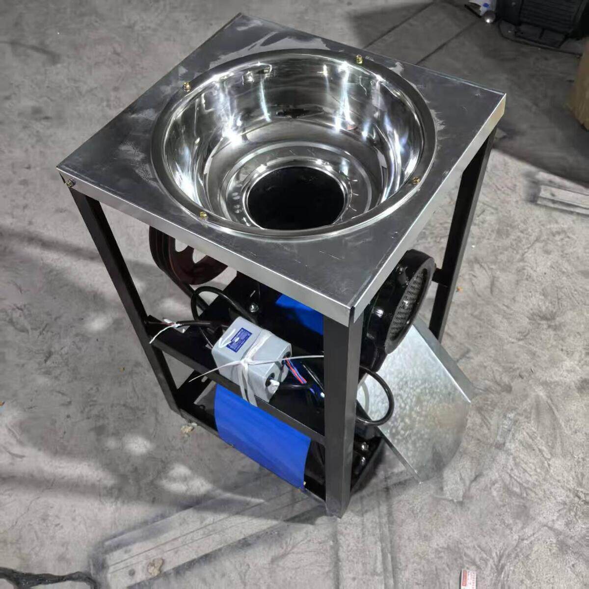 52大型商用电动绞肉碎骨机绞碎鸡骨架绞碎鱼机器绞辣椒和面机