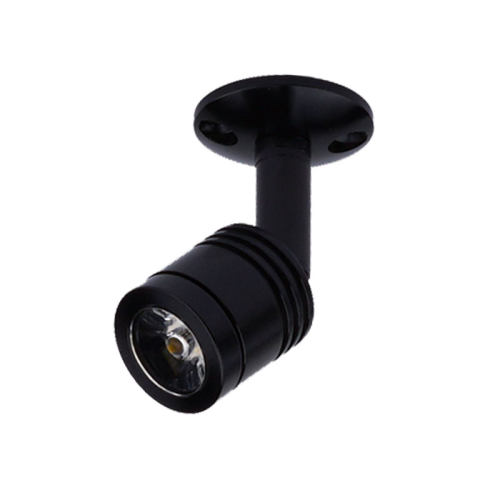 低压12V明装小射灯led吸顶柜台灯1W 酒柜吧台珠宝饰品展柜灯聚光