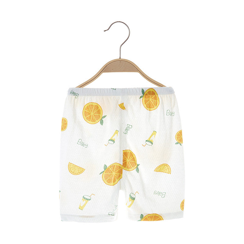 儿童裤子夏季装纯棉薄款男童休闲洋气短裤女童家居睡裤外穿打底裤