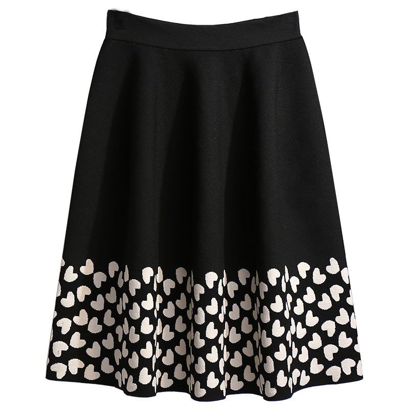 针织半身裙女秋冬中长款A字裙高级感超好看半裙垂感洋气裙子