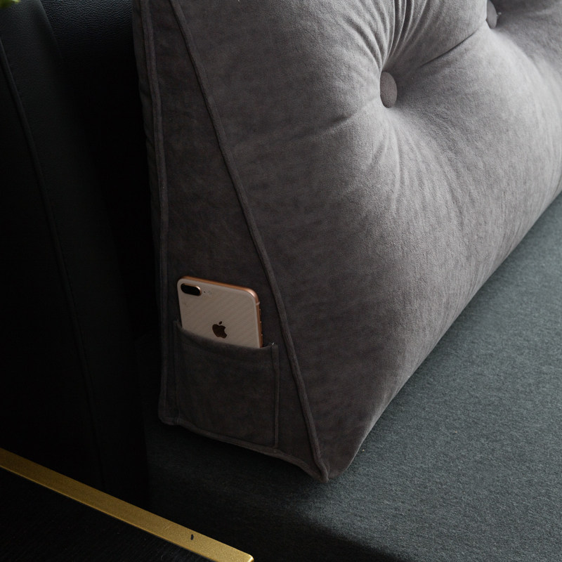 床头靠垫床上三角靠枕单双人大靠背榻榻米床头板软包沙发腰靠垫背,居家布艺,床头靠垫,淘宝优惠券,粉丝福利购,淘宝优惠卷