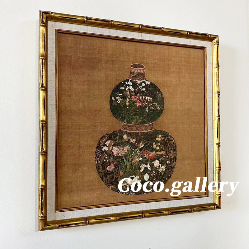 可可的画廊新中式中古新古典复古个性小众创意礼品客厅茶室装饰画,家居饰品,油画,淘宝优惠券,粉丝福利购,淘宝优惠卷