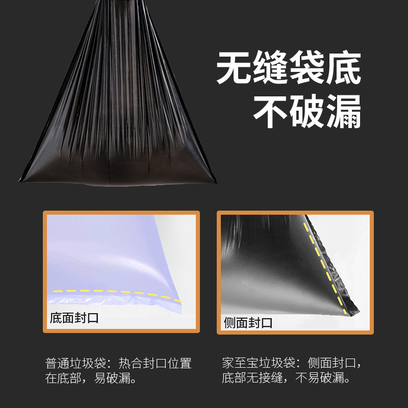 自动收口加厚手提式垃圾袋家用环保厨房清洁袋抽绳不脏手大号袋子,家庭/个人清洁工具,家用垃圾袋,淘宝优惠券,粉丝福利购,淘宝优惠卷