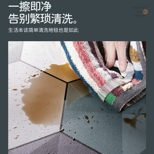 厨房地垫防水防油防滑免洗pvc脚垫可擦洗耐脏入户门垫子进门地毯