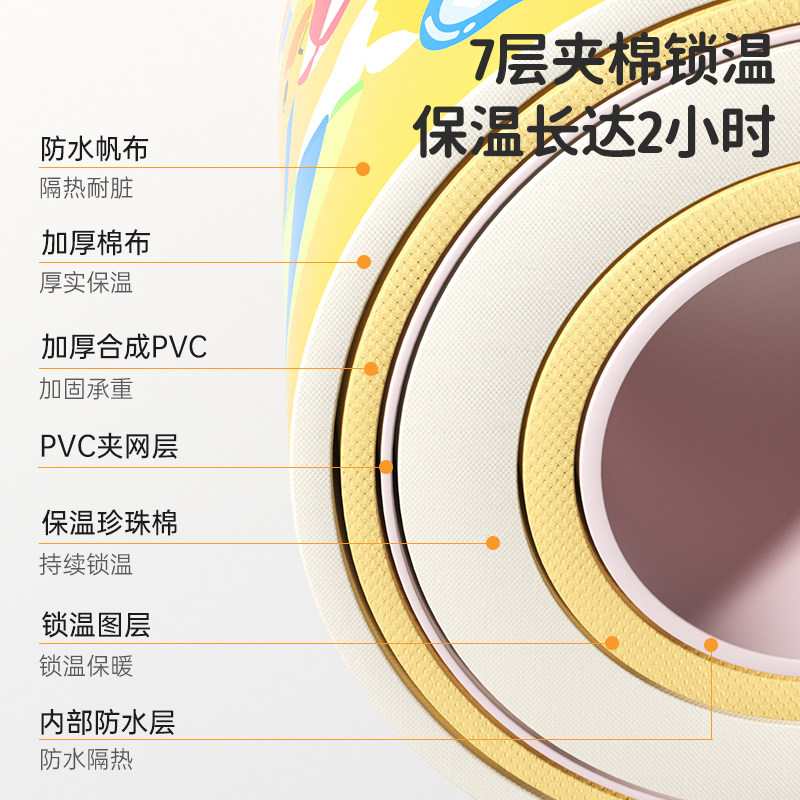 婴儿游泳桶儿童泡澡桶家用可折叠浴桶宝宝游泳池幼儿洗澡盆沐浴桶