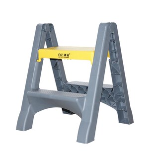 洗车凳子两步凳家用登高脚踏塑料折叠加厚加高梯台阶两层便携式