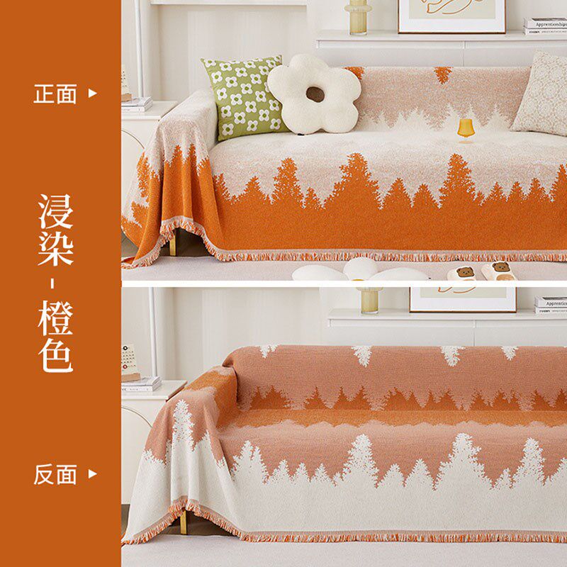 沙发盖布全盖沙发垫盖巾雪尼尔高级感2024新款四季通用套罩大盖毯