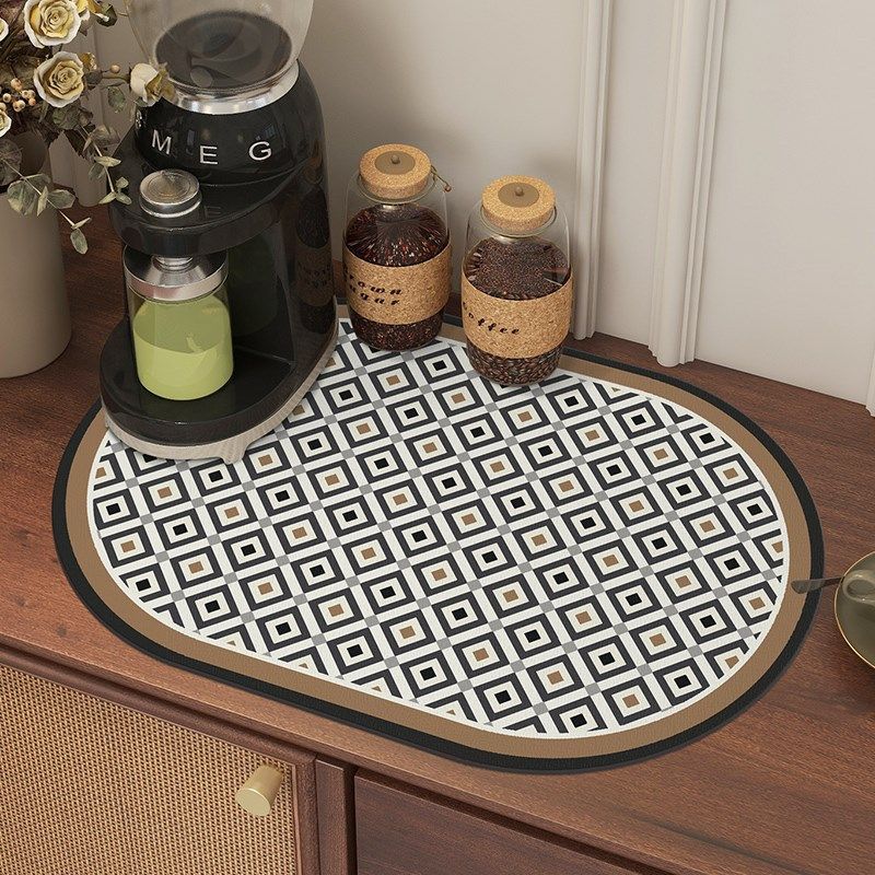 榨汁机吸水垫台面沥水垫干燥垫防滑垫子碗盘隔热垫硅藻泥吧台定制,居家布艺,家用脚垫,淘宝优惠券,粉丝福利购,淘宝优惠卷