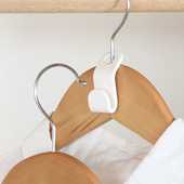 可叠加衣架连接挂钩多功能可叠加衣服钩子家用衣柜收纳空间挂衣架