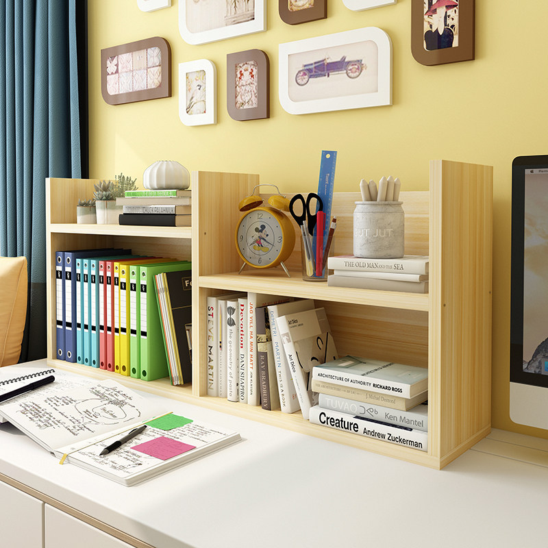 创意迷你桌上简易书架置物架儿童学生桌面小书柜办公桌收纳架多层,住宅家具,书架,淘宝优惠券,粉丝福利购,淘宝优惠卷