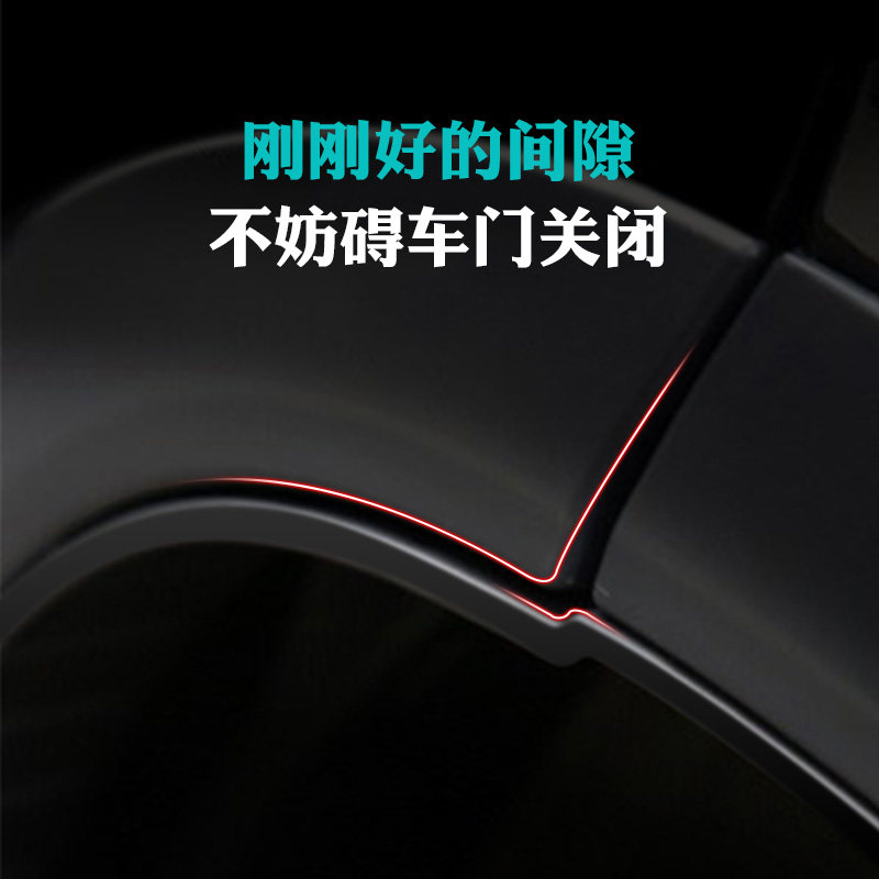 蔚来ES6/ES8辛巴后轮挡泥板EC6升级改装电动汽车挡泥罩防脏板配件