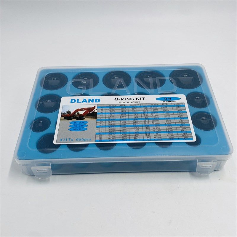 挖机斗山大宇60 150 220 215 225 300 370-5/7/9油封修理盒O型圈,五金/工具,密封件,淘宝优惠券,粉丝福利购,淘宝优惠卷