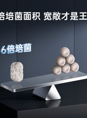 彻朗过滤材料硝化细菌过滤器纳米细菌屋石料鱼缸养鱼专用培菌滤材