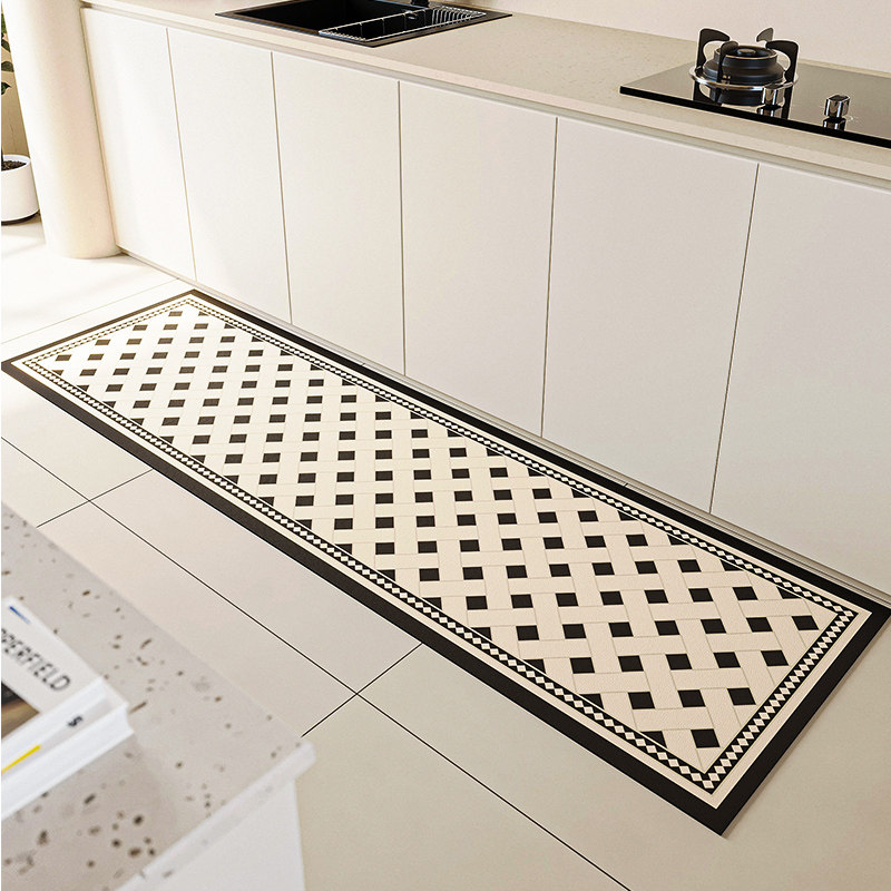厨房地垫防滑防油吸水脚垫进门门垫耐脏家用可爱长条垫子可擦洗,居家布艺,厨房地垫,淘宝优惠券,粉丝福利购,淘宝优惠卷