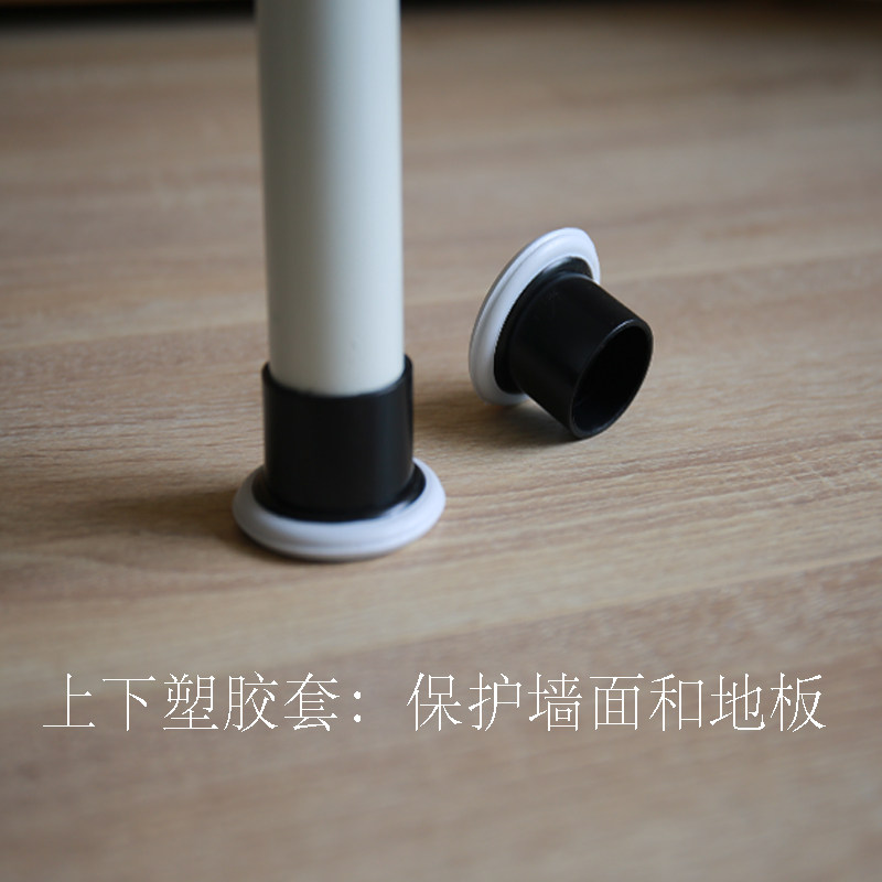 圆顶蚊帐支架吊顶蚊帐支撑架 不打孔不粘贴不爬梯 免打孔天地杆