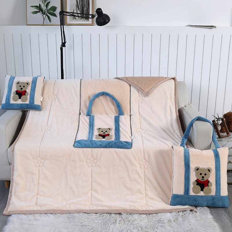 多功能手提抱枕被子两用汽车靠垫枕头午休空调毯沙发午睡新款加厚,居家布艺,抱枕被,淘宝优惠券,粉丝福利购,淘宝优惠卷