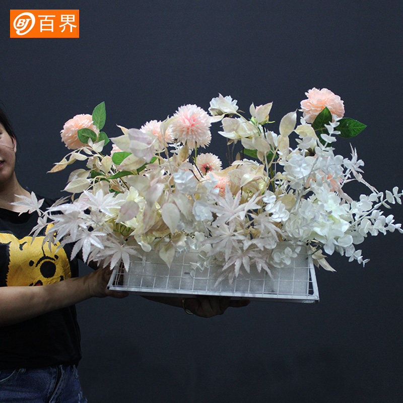 铁艺网格长方形金色花槽婚礼插花底座架户外婚庆道具花排装饰摆饰,节庆用品/礼品,婚庆绢花,淘宝优惠券,粉丝福利购,淘宝优惠卷