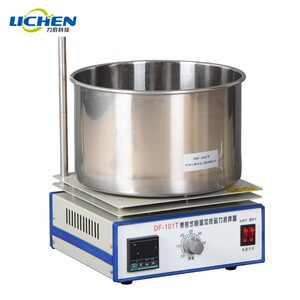 祈鑫实验室集热式磁力搅拌器DF-101S恒温水浴锅油浴锅电磁3L/5L