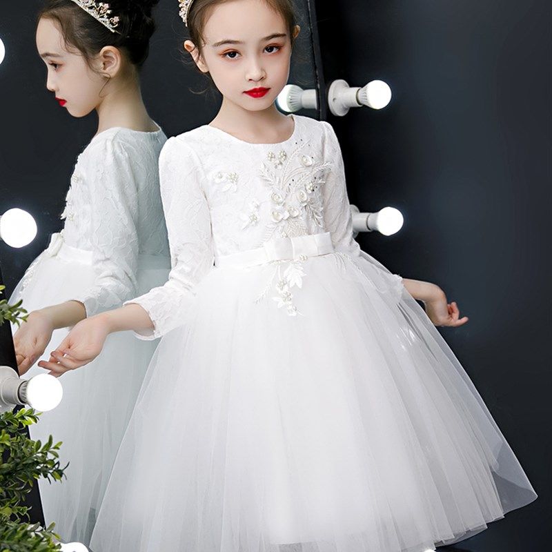 儿童演出服女童跳蹈蓬蓬纱裙夏季小学生合唱朗诵礼服女孩表演服装,童装/婴儿装/亲子装,儿童演出服,淘宝优惠券,粉丝福利购,淘宝优惠卷