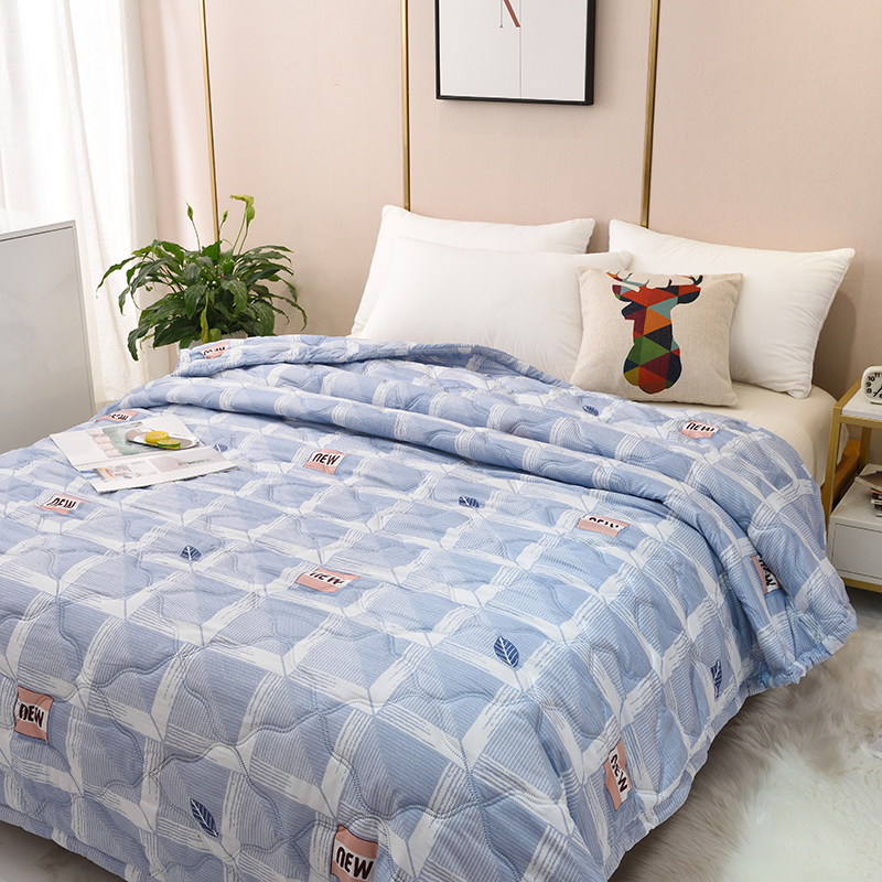 空调被夏凉被薄款夏季单人双人夏被可机洗儿童被子夏天学生薄被,床上用品,化纤被,淘宝优惠券,粉丝福利购,淘宝优惠卷