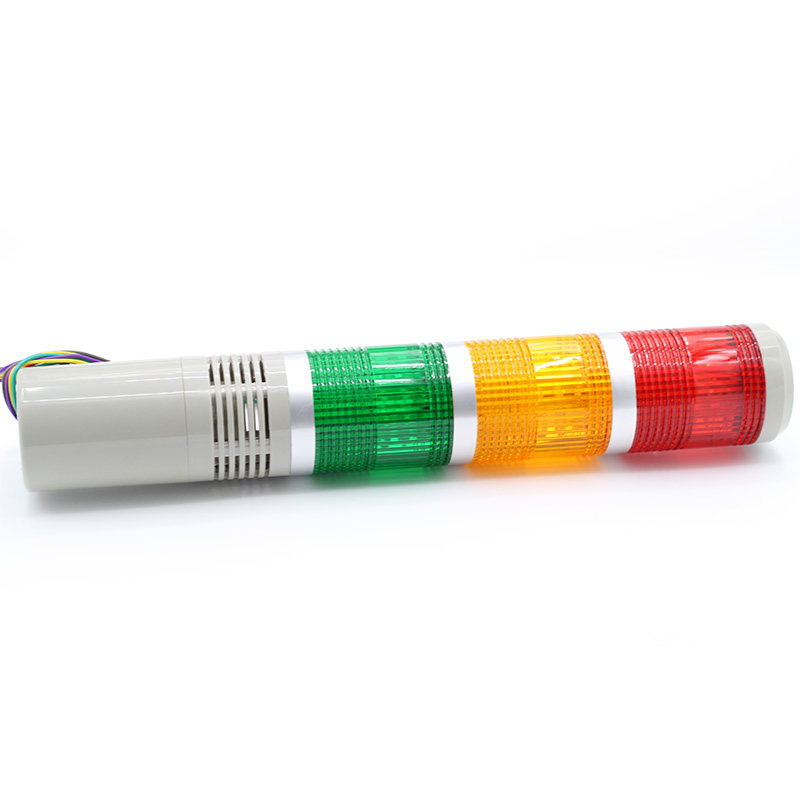 台邦三色灯多层警示灯 LED报警器喇叭指示灯常亮带叫蜂鸣24v220v