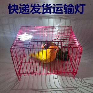 迷你发货照明鸟笼小夜灯玩具长时间邮鸟灯运鸟灯小型发鸟灯运输灯