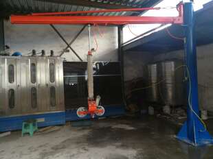 中空玻璃封胶线立式机  下片吸盘设备 生产线气控搬运机 可以翻转