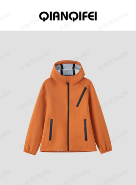 1-23F B 山系户外！新款时尚软壳冲锋衣连帽外套 833