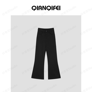 显瘦显高微喇休闲裤 高腰修身 新款 1188 24H