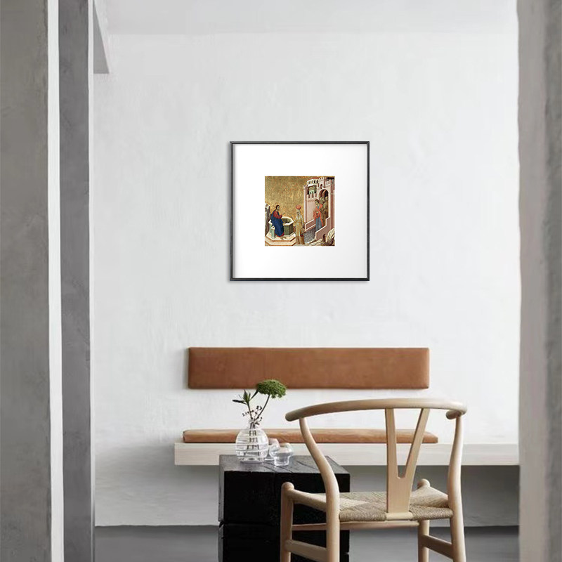 【多彩可爱】文艺复兴中世纪餐边柜中古复古装饰画客厅沙发墙挂画